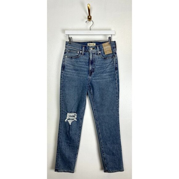 MADEWELL The Perfect Vintage Jean in Wash Kingsbury Size US 26 NWT - Picture 5 of 16